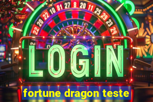 fortune dragon teste